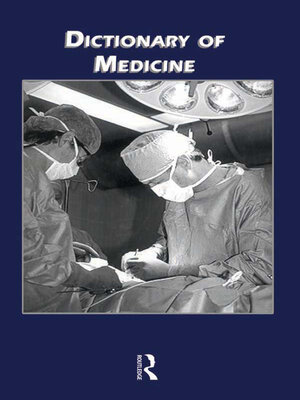 cover image of Dictionary of Medicine